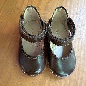 Elephantito brown infant size 3 Mary Janes